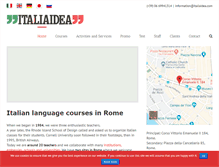 Tablet Screenshot of italiaidea.com